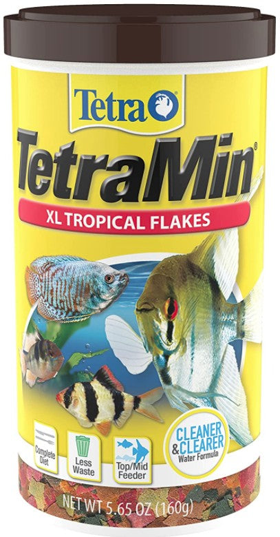 5.65 oz TetraMin X-Large Tropical Flakes Fish Food