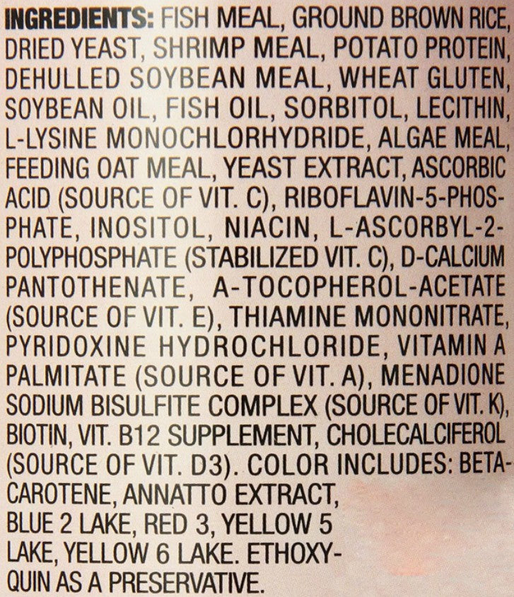 2.82 oz Tetra TetraCichlid Cichlid Flakes Naturally Balanced Diet for All Cichlids