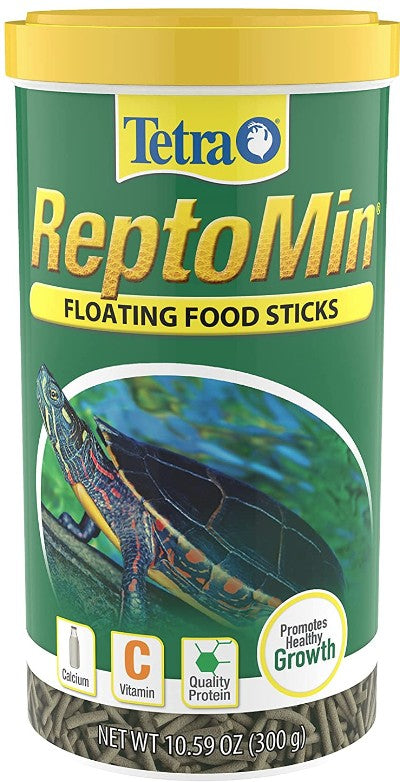 31.77 oz (3 x 10.59 oz) Tetrafauna ReptoMin Floating Food Sticks