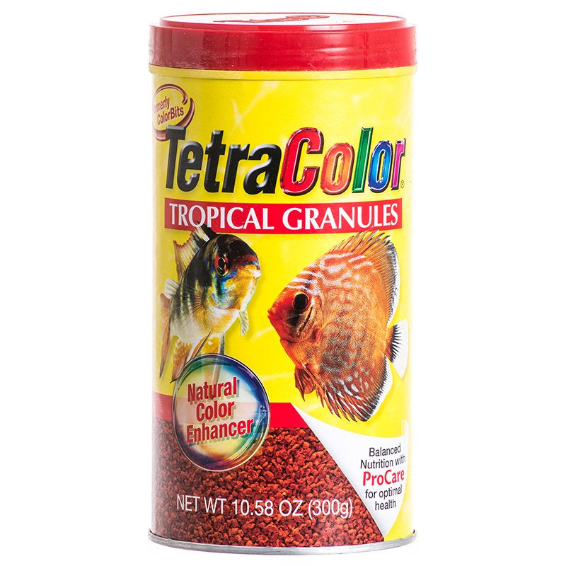 Tetra Color Tropical Granules Fish Food with Natural Color Enhancers - PetMountain.com
