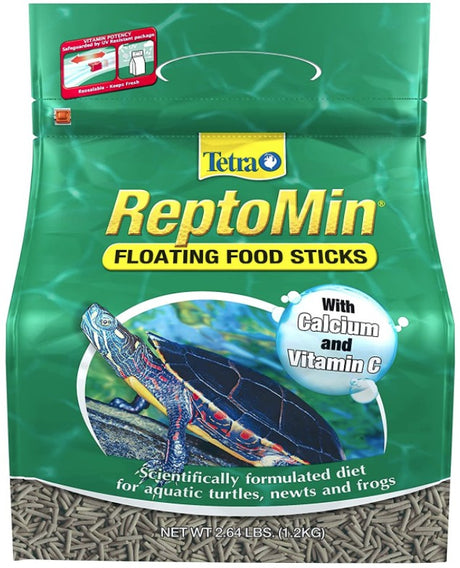 2.64 lb Tetrafauna ReptoMin Floating Food Sticks