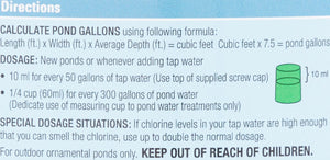 50.7 oz (3 x 16.9 oz) Tetra Pond AquaSafe Water Conditioner