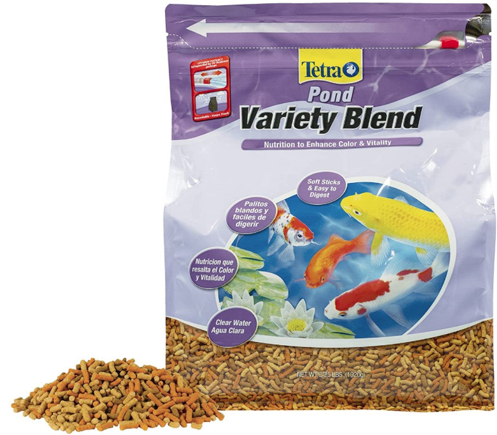 2.25 lb Tetra Pond Variety Blend Fish Food