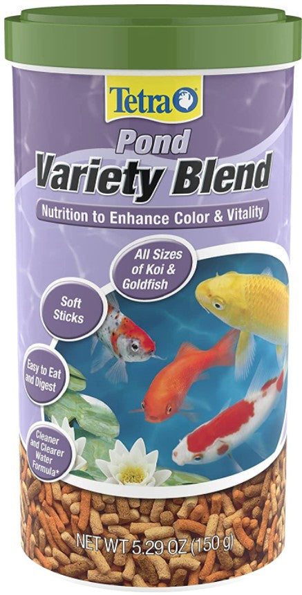 84.64 oz (16 x 5.29 oz) Tetra Pond Variety Blend Fish Food