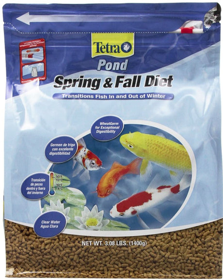 6.16 lb (2 x 3.08 lb) Tetra Pond Spring and Fall Diet