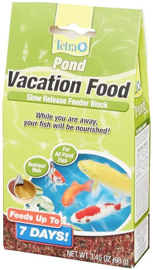 Tetra Pond Vacation Food Slow Release Feeder Block - PetMountain.com