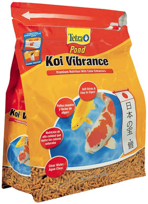 Tetra Pond Koi Vibrance Koi Food Premium Nutrition with Color Enhancers - PetMountain.com