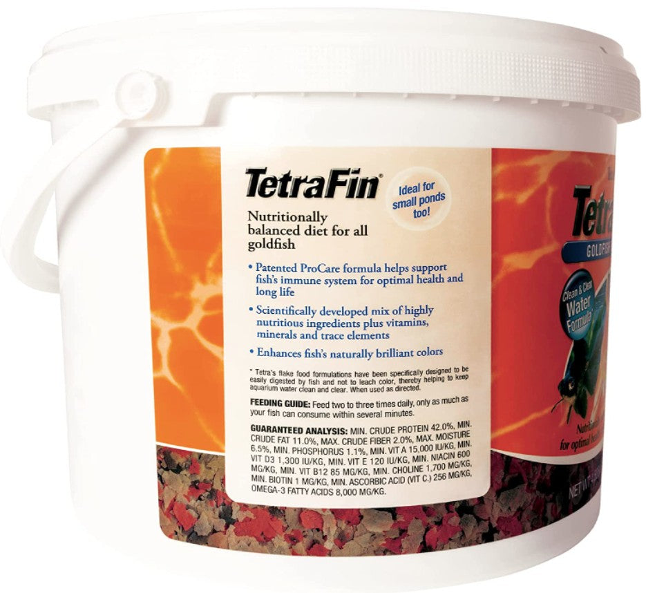 9.04 lb (2 x 4.52 lb) Tetra Goldfish Vitamin C Enriched Flakes