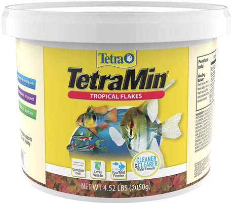 4.52 lb TetraMin Regular Tropical Flakes Fish Food