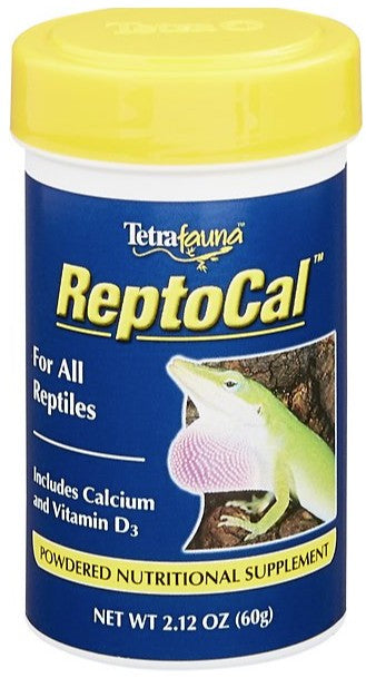 12.72 oz (6 x 2.12 oz) Tetrafauna ReptoCal Nutritional Supplement