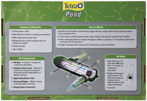 Tetra Pond GreenFree Ultraviolet Clarifier Controls Green Water Algae in Ponds - PetMountain.com