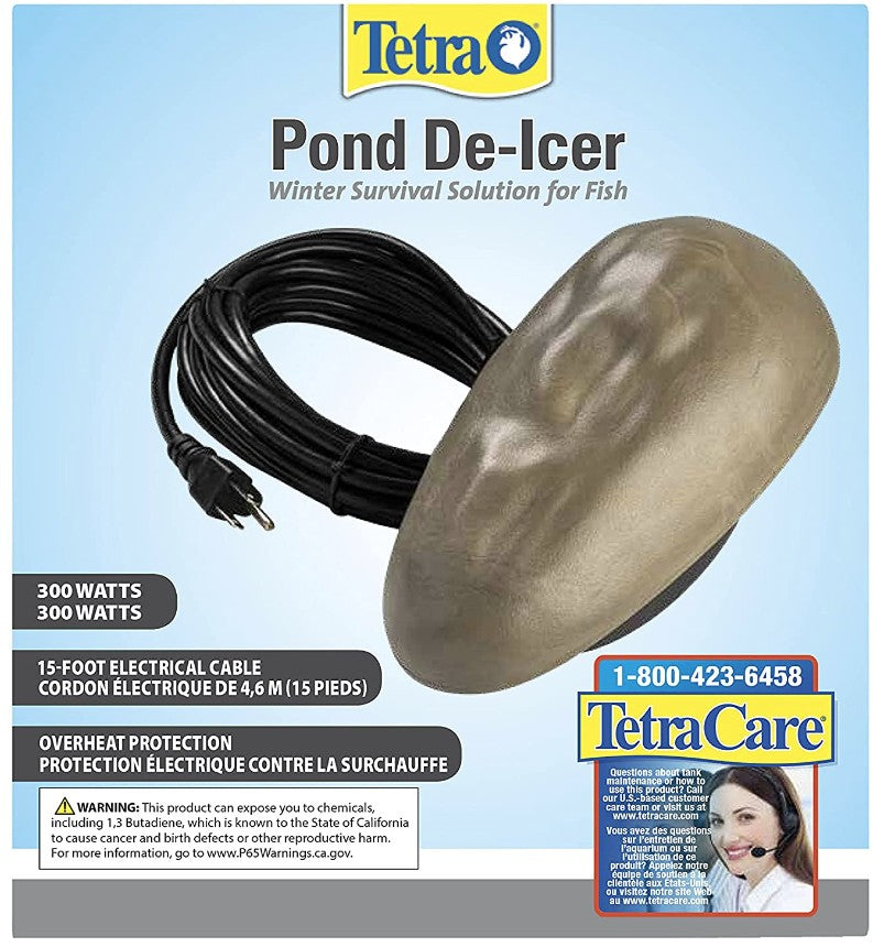 Tetra Pond De-Icer Winter Survival Solution for Pond Fish - PetMountain.com