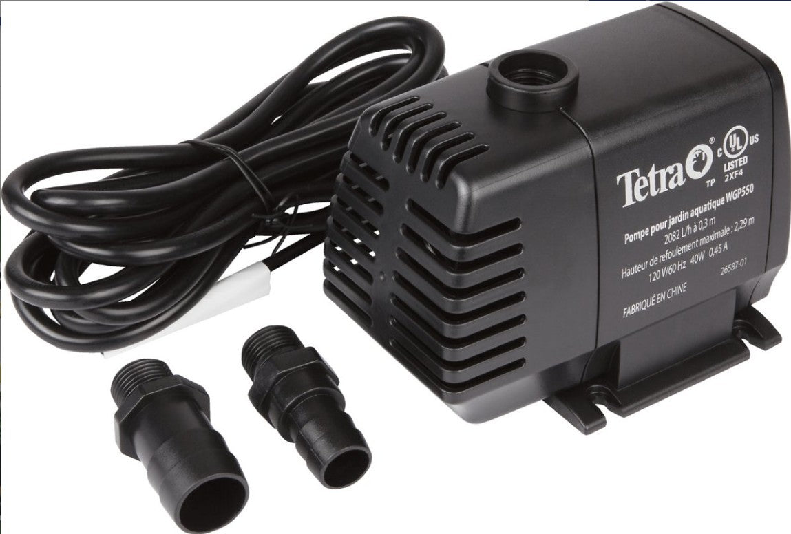 Tetra Pond Water Garden Pond Pump for Waterfalls, Filters, and Fountain Heads - PetMountain.com