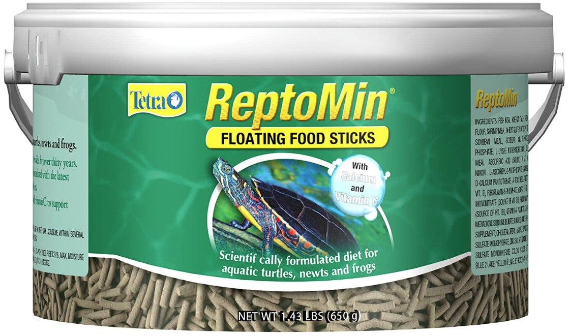 1.43 lb Tetrafauna ReptoMin Floating Food Sticks
