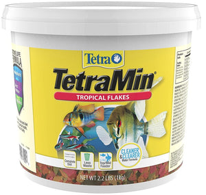 2.2 lb TetraMin Regular Tropical Flakes Fish Food