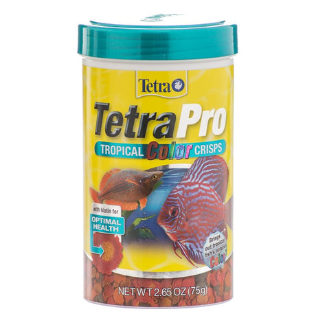 23.85 oz (9 x 2.65 oz) Tetra Pro Tropical Color Crisps