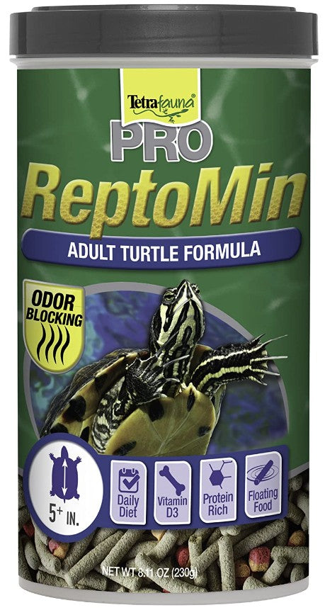 8.11 oz Tetrafauna Pro ReptoMin Adult Turtle Formula