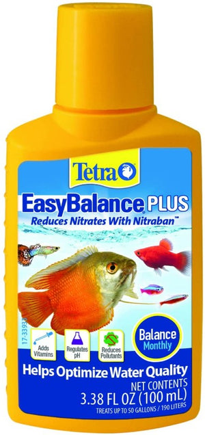 20.4 oz (6 x 3.38 oz) Tetra Easy Balance Plus Reduces Nitrates with Nitraban for Aquariums