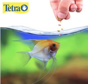 6 oz (6 x 1 oz) Tetra TetraColor Tropical Flakes Fish Food Cleaner and Clearer Water Formula