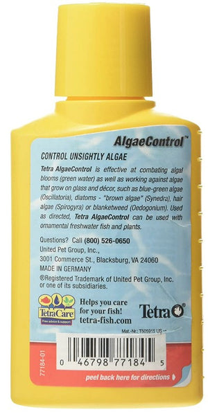 Tetra Algae Control Broad Spectrum Algae Control for Aquariums with Plants and Fish - PetMountain.com