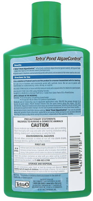 16.9 oz Tetra Pond Algae Control for Green Water and String Algae