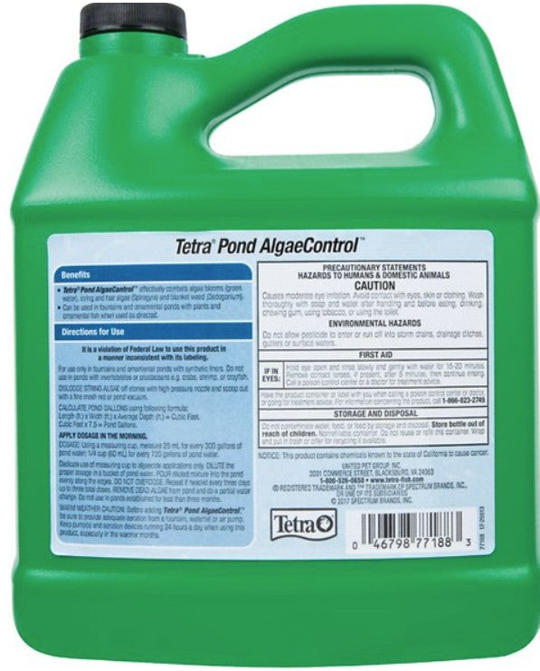 101.4 oz Tetra Pond Algae Control for Green Water and String Algae