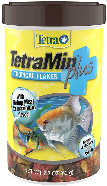 TetraMin Tropical Flakes Plus with Natural Shrimp Fish Food - PetMountain.com