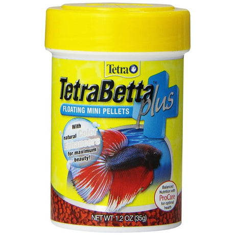 1.2 oz Tetra Betta Plus Floating Mini Pellets