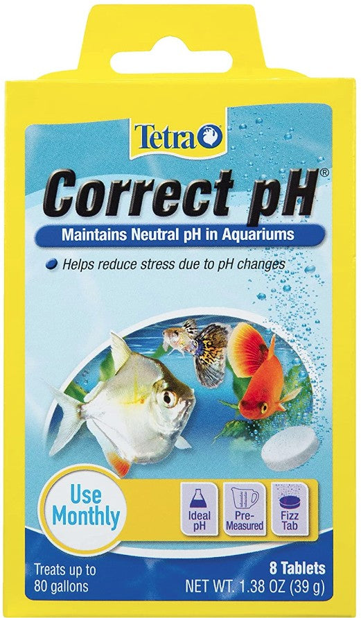 Tetra Correct pH Maintains Neutral pH in Aquariums - PetMountain.com