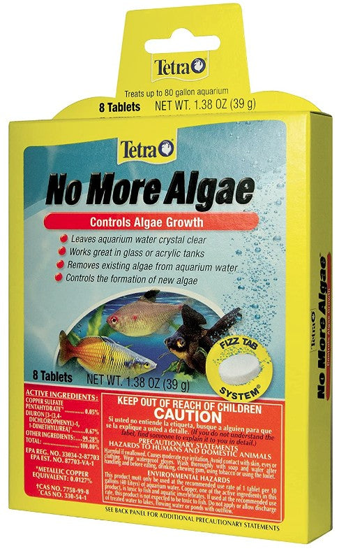 Tetra No More Algae Controls Algae Growth in Aquariums - PetMountain.com