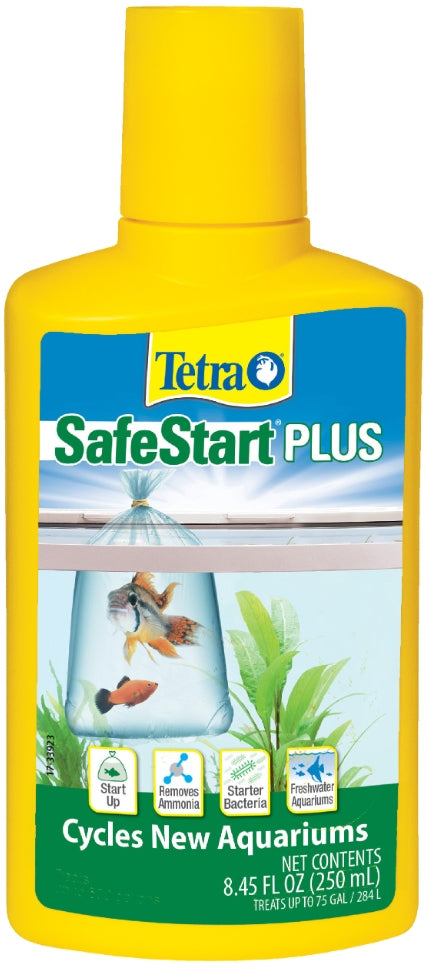 Tetra SafeStart Plus Cycles New Aquariums for Freshwater Aquariums - PetMountain.com
