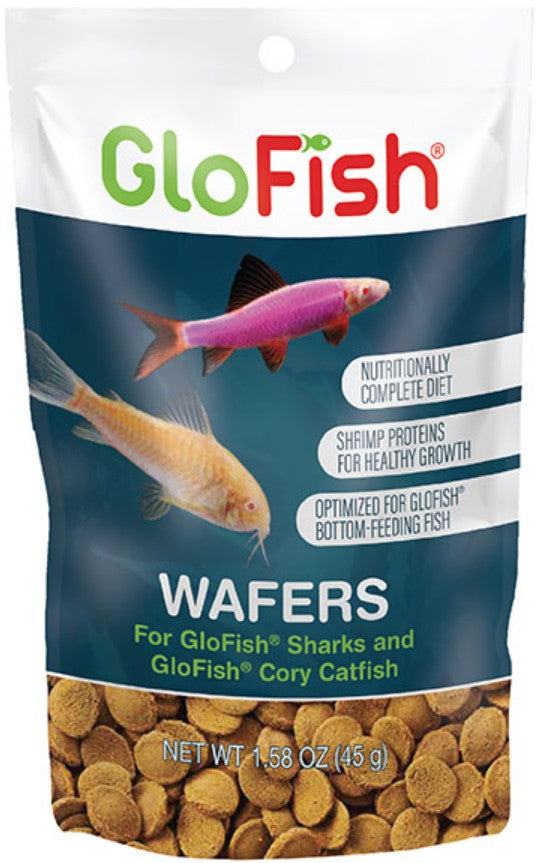 GloFish Cory Wafers Fish Food for GloFish Sharks and Cory Catfish - PetMountain.com