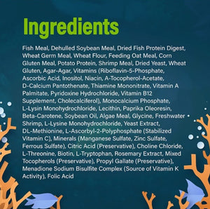 6.32 oz (4 x 1.58 oz) GloFish Cory Wafers Fish Food for GloFish Sharks and Cory Catfish