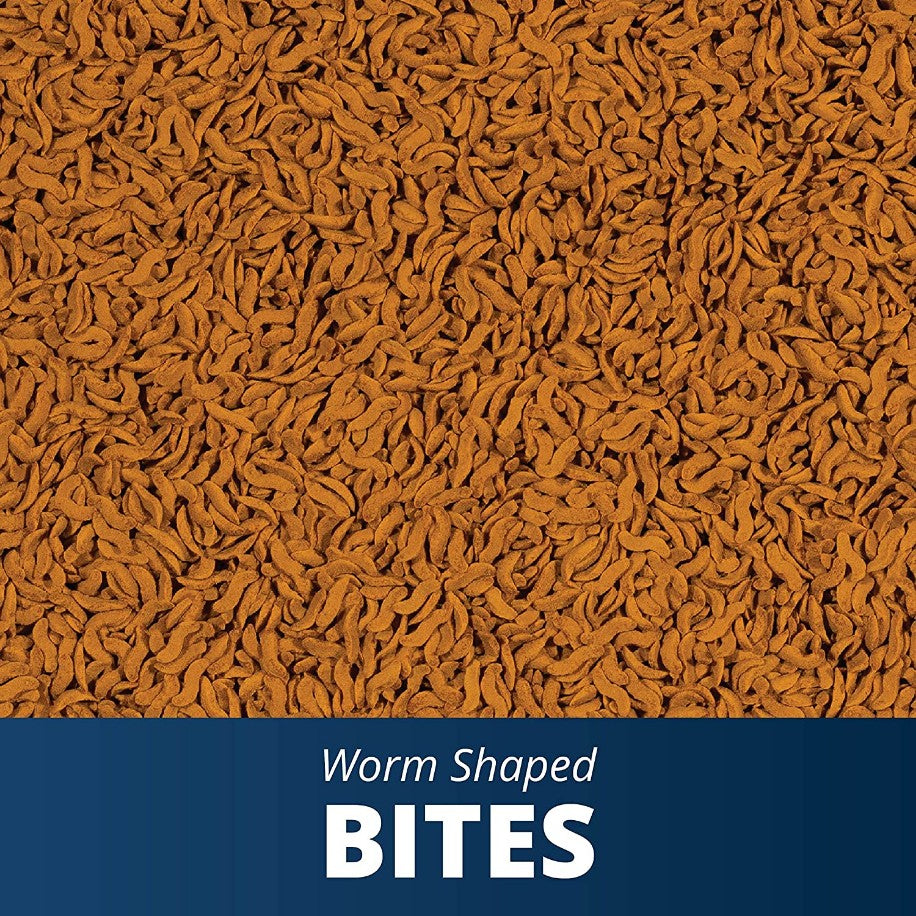 29.58 oz (6 x 4.93 oz) Tetra Goldfish Worm Shaped Bites