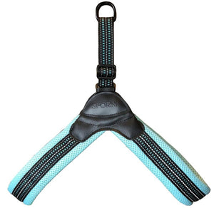 Medium - 1 count Sporn Easy Fit Dog Harness Blue