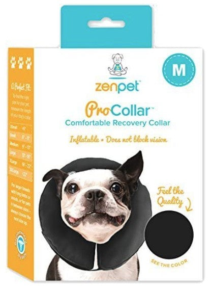 Medium - 1 count ZenPet Pro-Collar Inflatable Recovery Collar