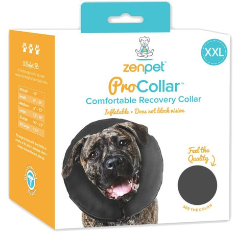 XX-Large - 1 count ZenPet Pro-Collar Inflatable Recovery Collar
