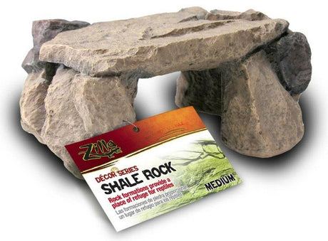 Zilla Shale Rock Den for Reptile Terrariums - PetMountain.com