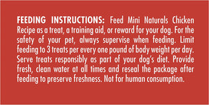 Zukes Mini Naturals Dog Treats Chicken Recipe - PetMountain.com