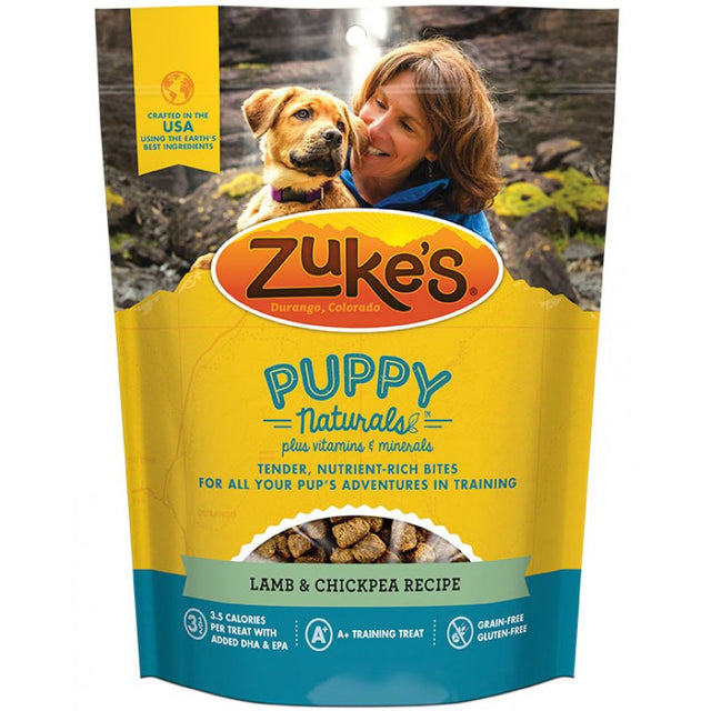 Zukes Puppy Naturals Dog Treats Lamb and Chickpea - PetMountain.com