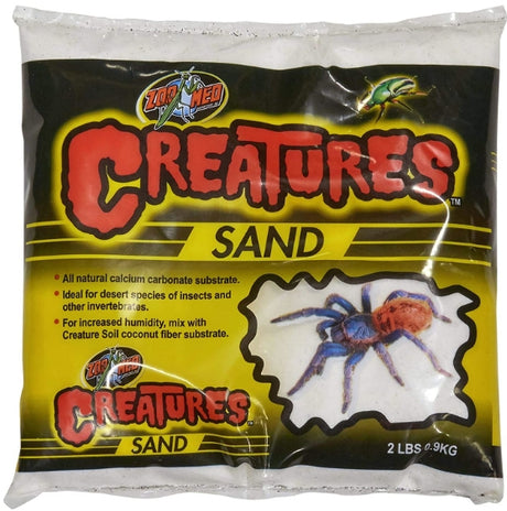 12 lb (6 x 2 lb) Zoo Med Creatures Sand White