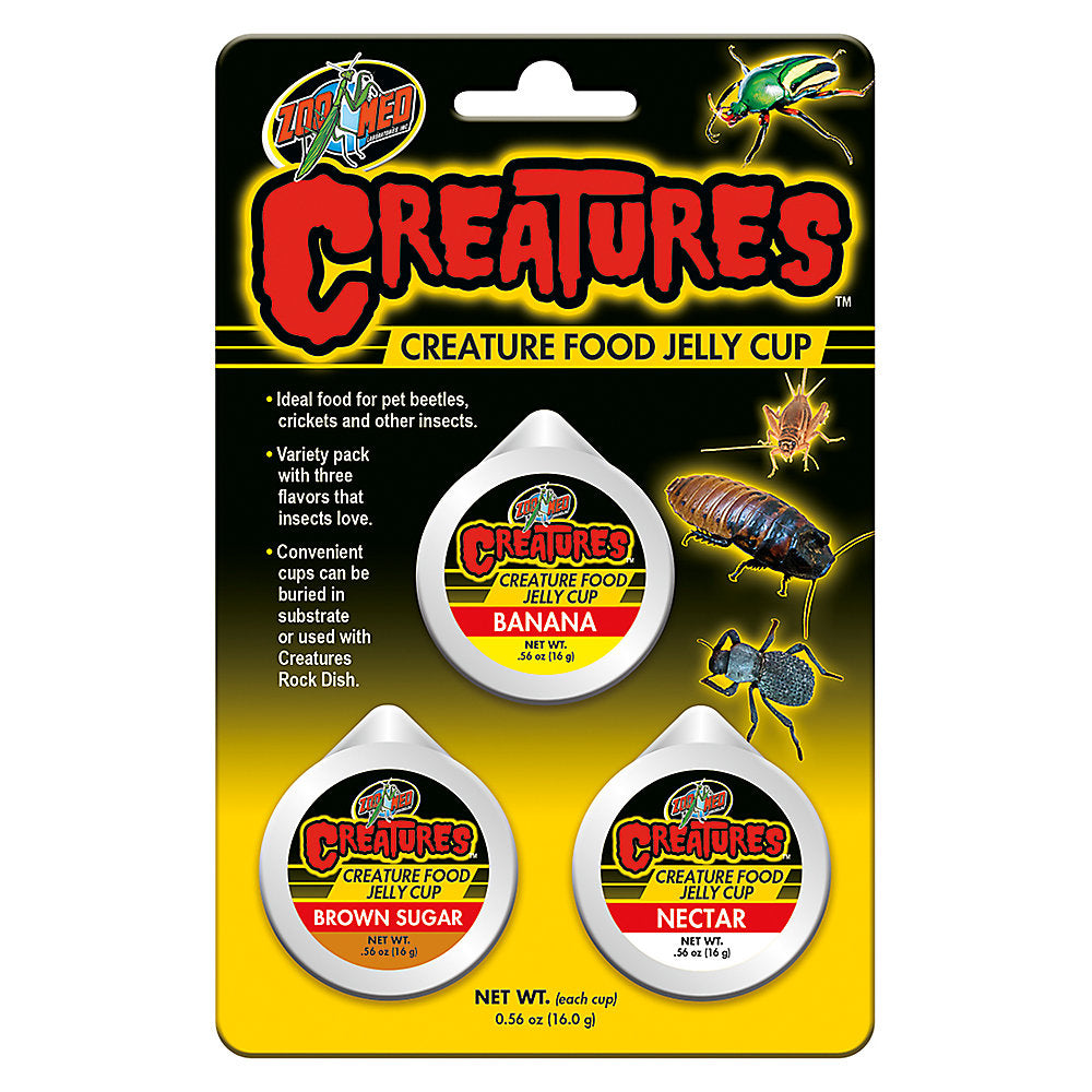 Zoo Med Creatures Creature Food Jelly Cup - PetMountain.com
