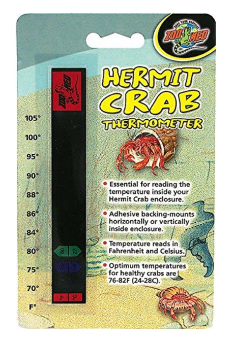 12 count Zoo Med Hermit Crab Thermometer