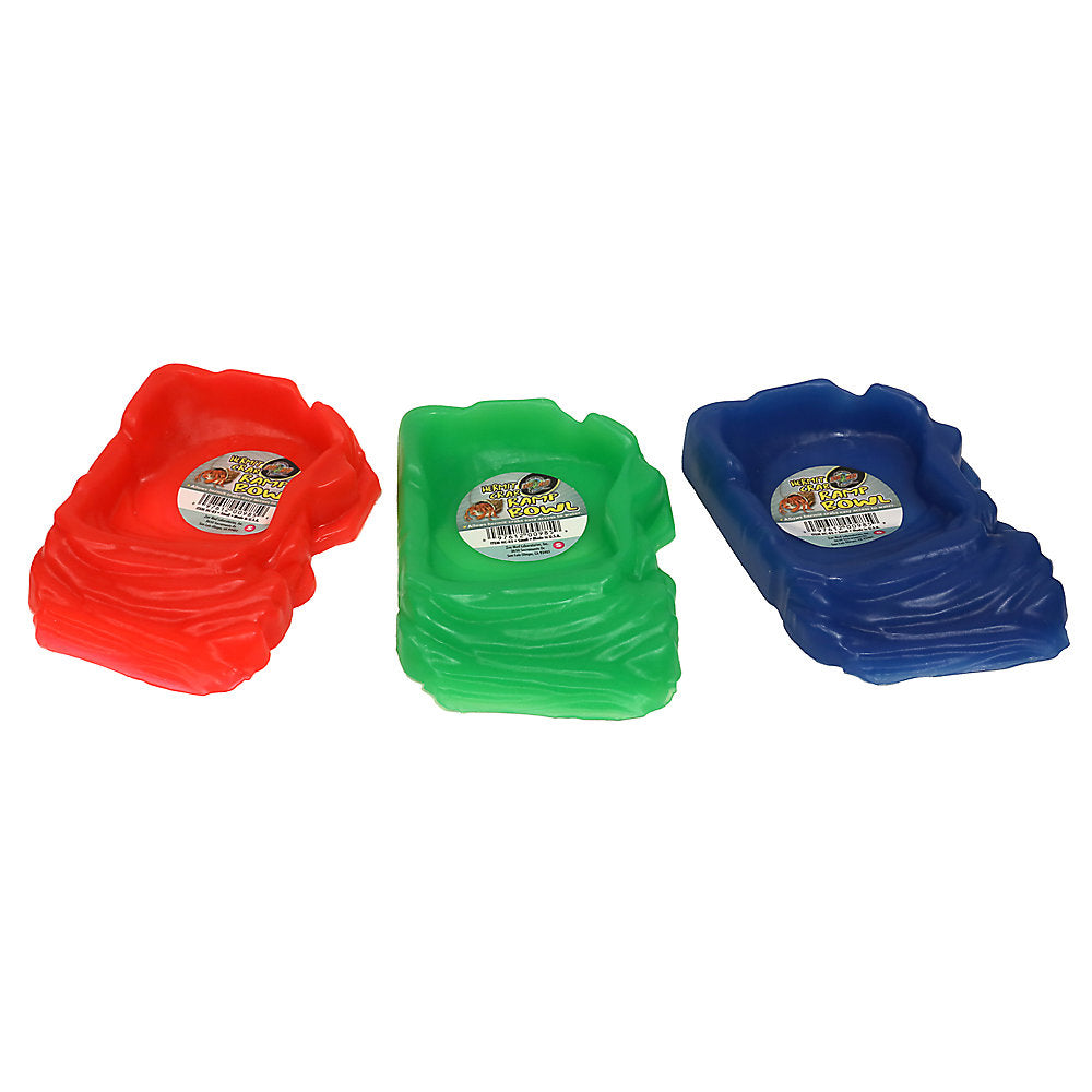 12 count Zoo Med Hermit Crab Ramp Bowl Assorted Colors