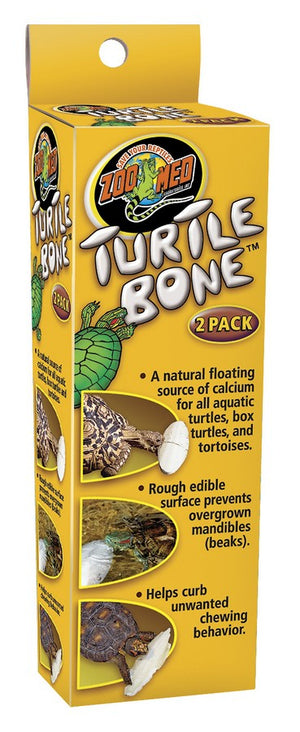 16 count (8 x 2 ct) Zoo Med Turtle Bone Natural Floating Source of Calcium For Turtles