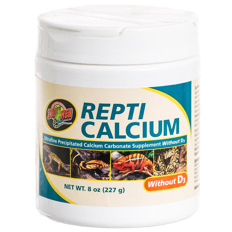32 oz (4 x 8 oz) Zoo Med Repti Calcium Supplement without D3