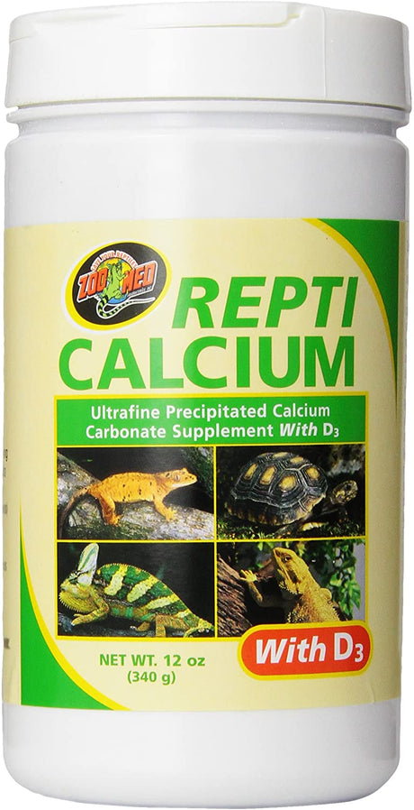 36 oz (3 x 12 oz) Zoo Med Repti Calcium with D3
