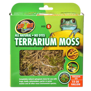 Large - 8 count Zoo Med All Natural Terrarium Moss
