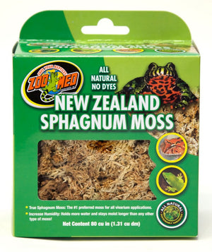 240 cu in (3 x 80 cu in) Zoo Med New Zealand Sphagnum Moss Decor