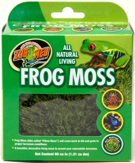 8 count Zoo Med All Natural Living Frog Moss